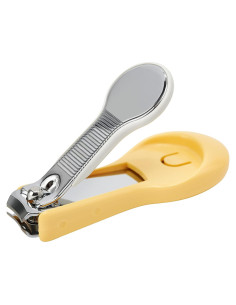 Cortauñas para Bebés Pigeon con Estuche 9+ Meses Amarillo