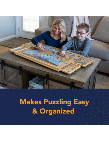 Tablero de Rompecabezas Bits and Pieces 1000 Piezas Madera