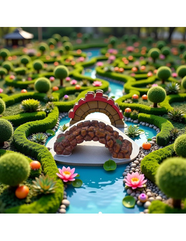 Kit de Accesorios para Jardín de Hadas ZhangyiHot Miniaturas