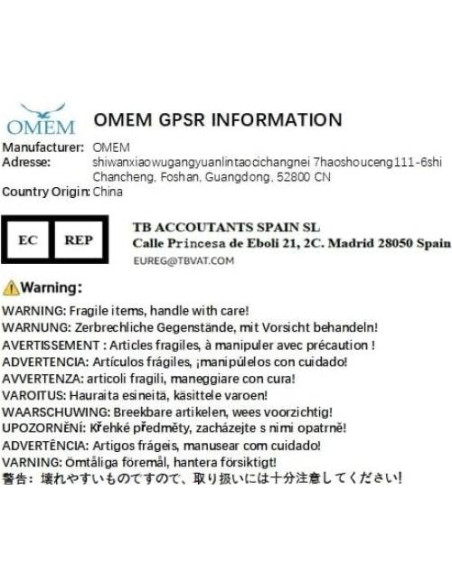 Caja de Cría de Reptiles OMEM 23x16.8x13.1cm Habitat Natural