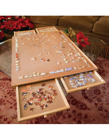 Tablero de Rompecabezas Bits and Pieces 1000 Piezas Madera