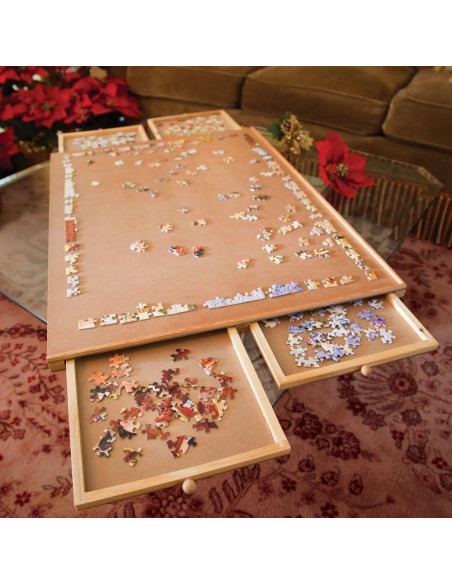 Tablero de Rompecabezas Bits and Pieces 1000 Piezas Madera