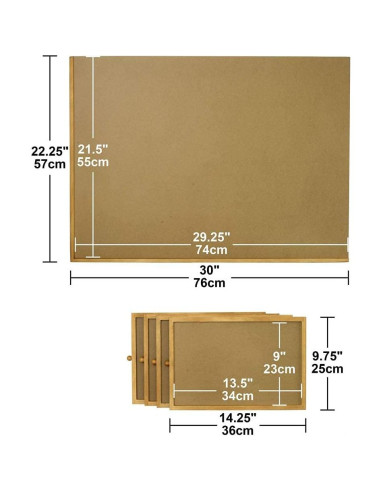 Tablero de Rompecabezas Bits and Pieces 1000 Piezas Madera