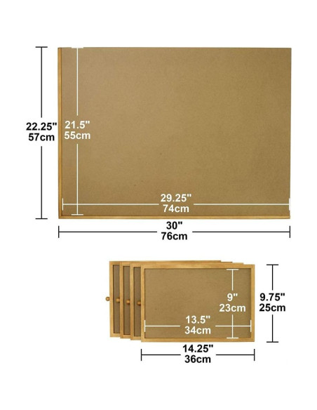 Tablero de Rompecabezas Bits and Pieces 1000 Piezas Madera