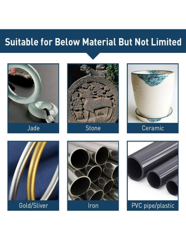 Juego de Puntas de Pulido de Diamante Shengbenhao 20 Pcs