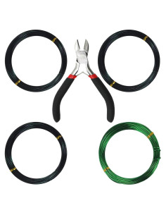 Kebinfen Kit de Alambre de Entrenamiento para Bonsai 39m