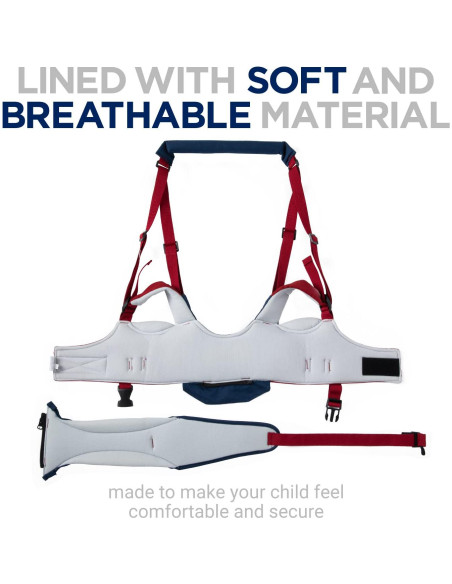 Arnés para Caminar Bebé Z9 - Cinturón Asistente Azul 7-24 Meses