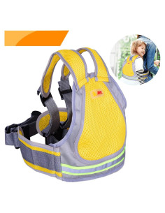Arnés de Seguridad Infantil Jolik 4 en 1 Transpirable Amarillo