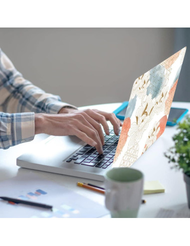 Pegatina para Laptop Huaduo 15.6" Vinilo Universal Flor 3