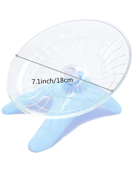 Rueda de Ejercicio Silenciosa ACEDIVA para Hámsters 10x10 cm