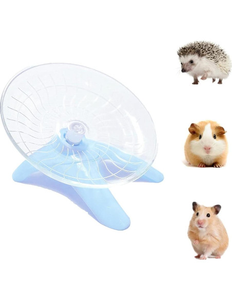 Rueda de Ejercicio Silenciosa ACEDIVA para Hámsters 10x10 cm
