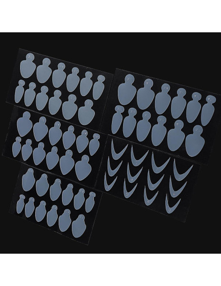 Pegatinas de Uñas Francesas Sotong 60pcs Reutilizables