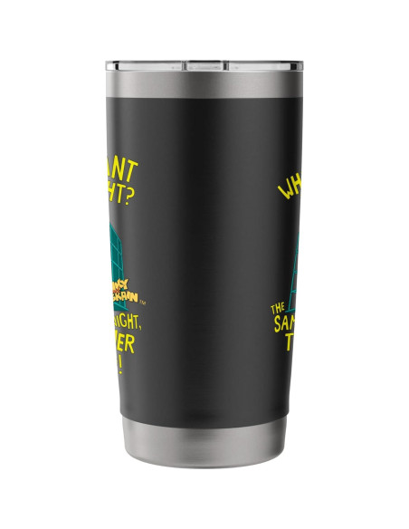 Vaso Térmico Acero Inoxidable Pinky y el Cerebro 591 ml