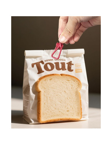 Clips de Metal Multipropósito CUARUSUIKA - Paquete de 10