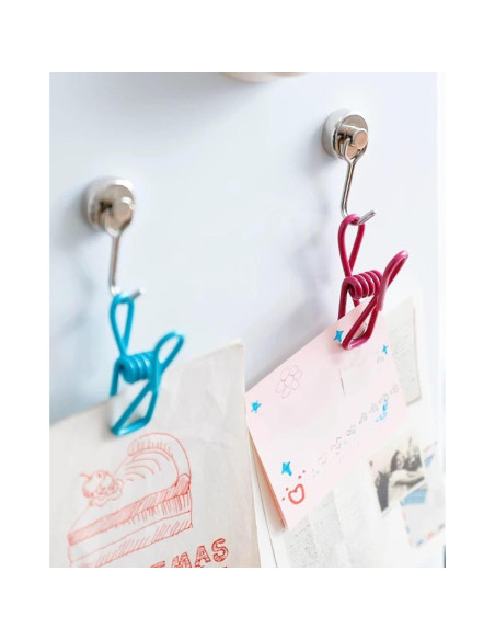 Clips de Metal Multipropósito CUARUSUIKA - Paquete de 10