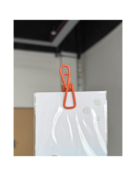 Clips de Metal Multipropósito CUARUSUIKA - Paquete de 10