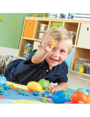 Juego de Actividades Matemáticas Dinosaurios Learning Resources, 65 Piezas