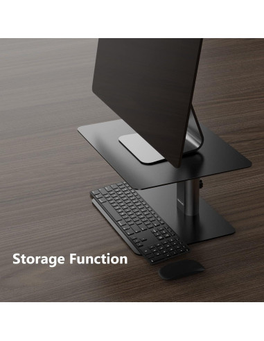 Soporte para Monitor Nillkin Ajustable Ergonómico Aluminio Negro