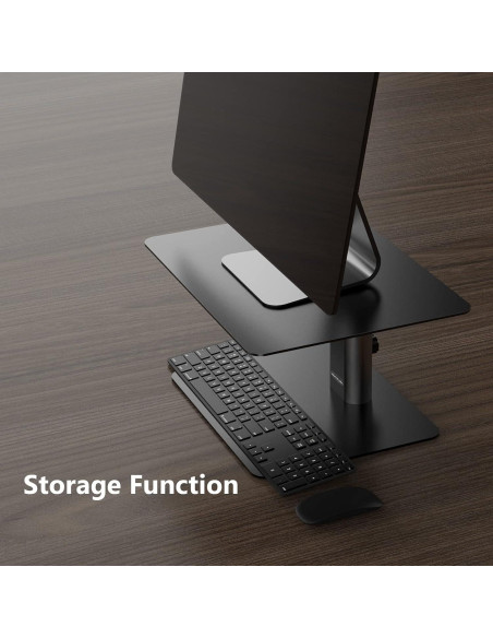 Soporte para Monitor Nillkin Ajustable Ergonómico Aluminio Negro