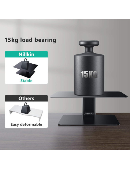 Soporte para Monitor Nillkin Ajustable Ergonómico Aluminio Negro