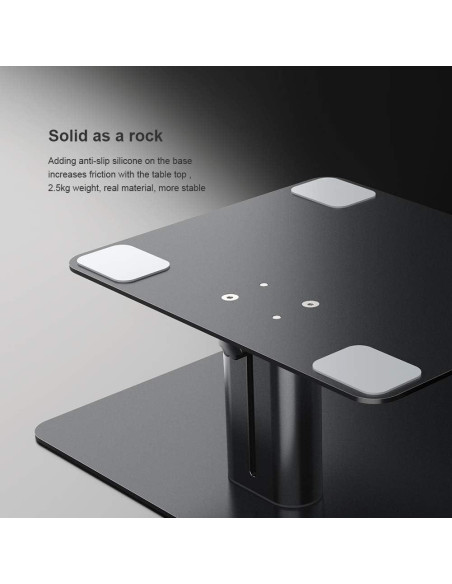 Soporte para Monitor Nillkin Ajustable Ergonómico Aluminio Negro