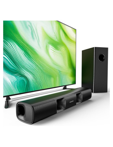 Barra de Sonido RIOWOIS DS6441 PRO 90W con Subwoofer 2.1