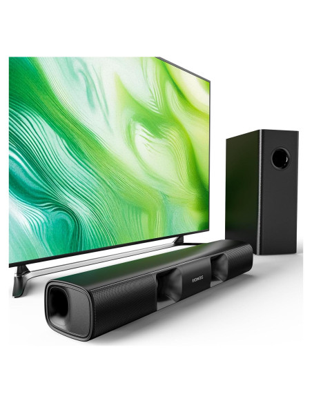 Barra de Sonido RIOWOIS DS6441 PRO 90W con Subwoofer 2.1