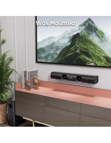 Barra de Sonido RIOWOIS DS6441 PRO 90W con Subwoofer 2.1