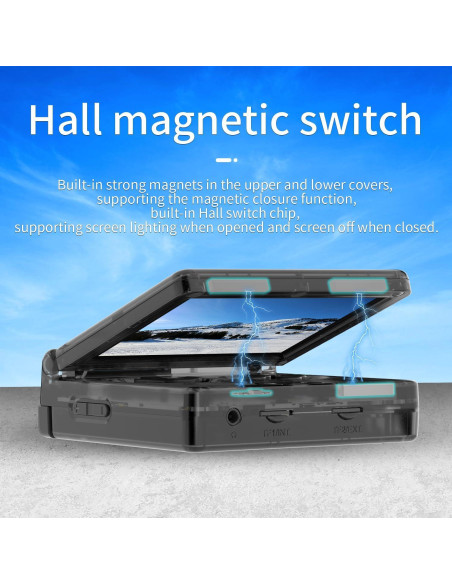 Consola de Juegos Portátil Anbernic RG35XXSP 64GB Pantalla 3.5"