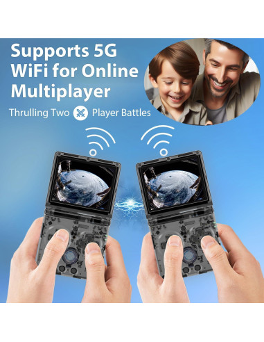 Consola de Juegos Portátil Anbernic RG35XXSP 64GB Pantalla 3.5"