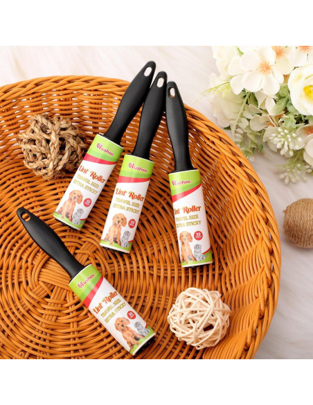 Hushee Mini Rodillos Quitapelusas 8 Pcs para Ropa y Muebles