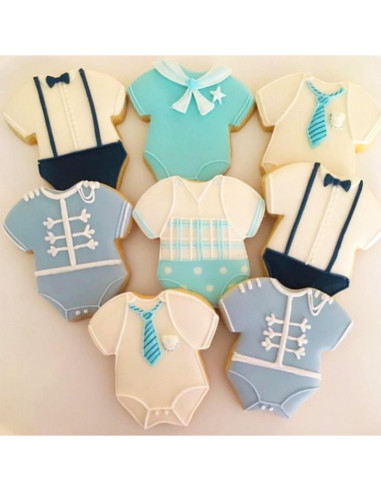 Juego de Cortadores de Galletas Baby Shower Kanehosi 7 Piezas