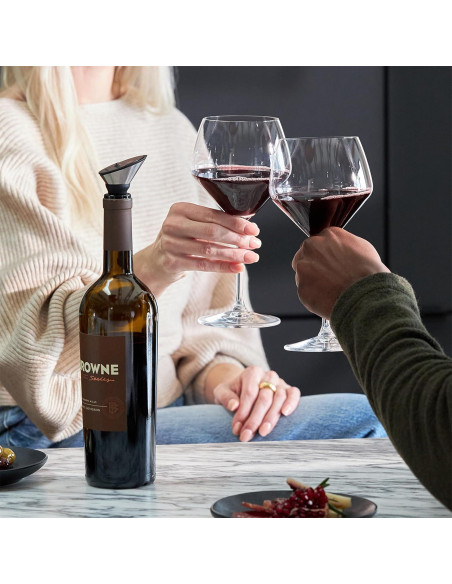 Vertedor de Vino Deslizante Rabbit - Sin Goteo y Tapón