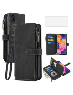 Funda Asuwish para Samsung Galaxy A10e con tapa y soporte