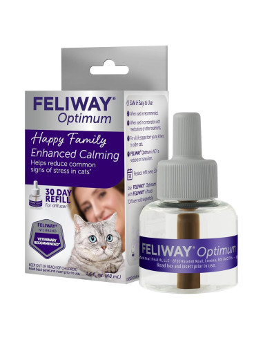 FELIWAY Optimum Recarga 48ml para Difusor - Reduce Estrés en Gatos