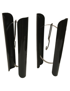 Insertos moldeadores de botas Dial Industries, Negro, 15.24x31.75cm