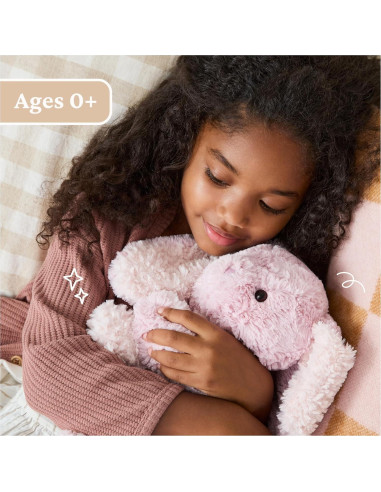 Conejo de Peluche GUND Cozys Rosa 25.4 cm Suave y Abrazable