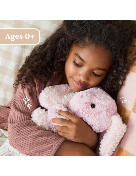 Conejo de Peluche GUND Cozys Rosa 25.4 cm Suave y Abrazable