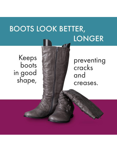 Insertos moldeadores de botas Dial Industries, Negro, 15.24x31.75cm