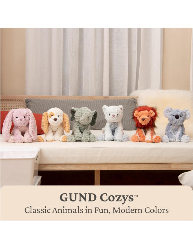 Conejo de Peluche GUND Cozys Rosa 25.4 cm Suave y Abrazable