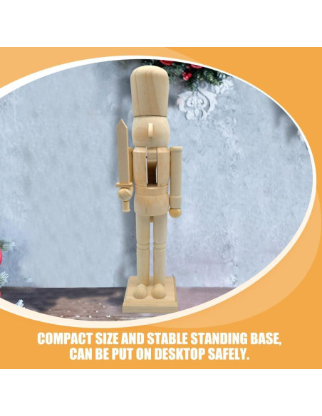 Cascanueces de Madera DIY Ciieeo 38x10x8.5cm Personalizable