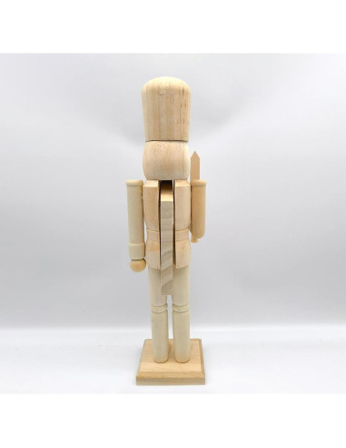 Cascanueces de Madera DIY Ciieeo 38x10x8.5cm Personalizable