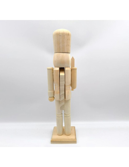 Cascanueces de Madera DIY Ciieeo 38x10x8.5cm Personalizable