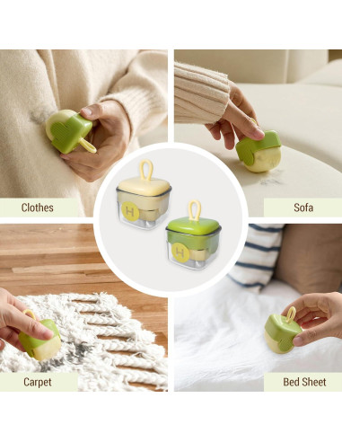 Rodillo Adhesivo Reutilizable NIOIPXA Beige para Pelo de Mascotas