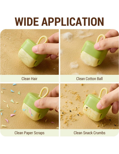 Rodillo Adhesivo Reutilizable NIOIPXA Beige para Pelo de Mascotas