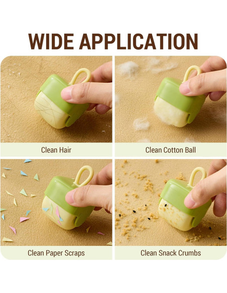 Rodillo Adhesivo Reutilizable NIOIPXA Beige para Pelo de Mascotas