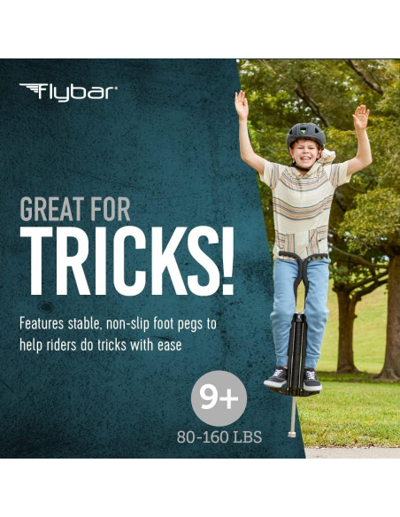 Pogo Stick Flybar Master para Niños 9+ hasta 72 kg