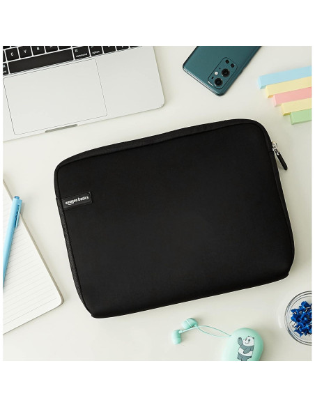 Funda para Portátil Amazon Basics 11.6" Negra Protectora