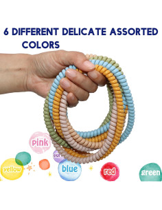 Collar Masticable Sensorial Olugu 12 Piezas Antiestrés Niños 2