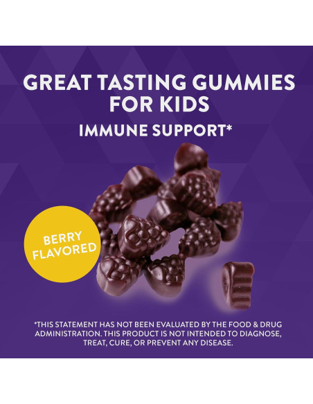 Gomas Inmunológicas Nature's Way Sambucus Kids 36 Unidades